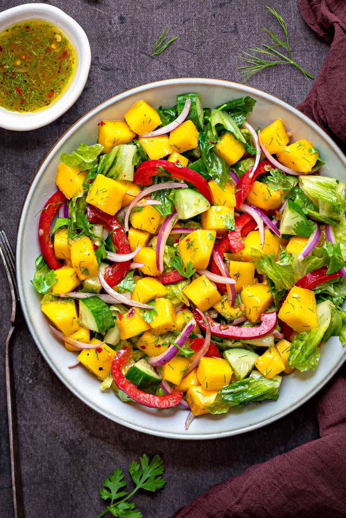 Fresh Mango Salad