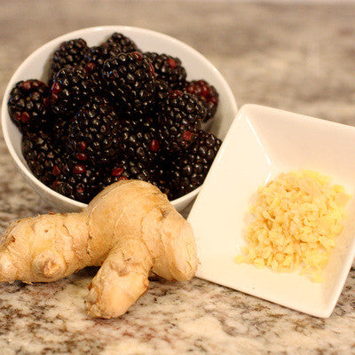 Blackberry-Ginger Balsamic Vinegar
