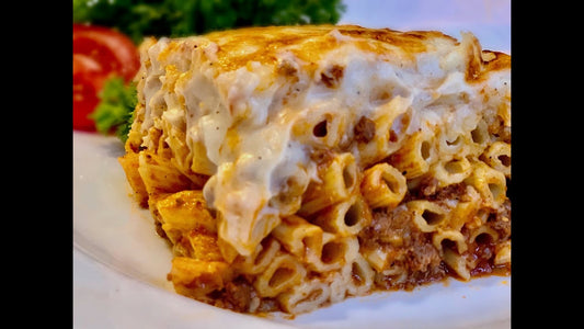 Pastisio with Bechamel Sauce