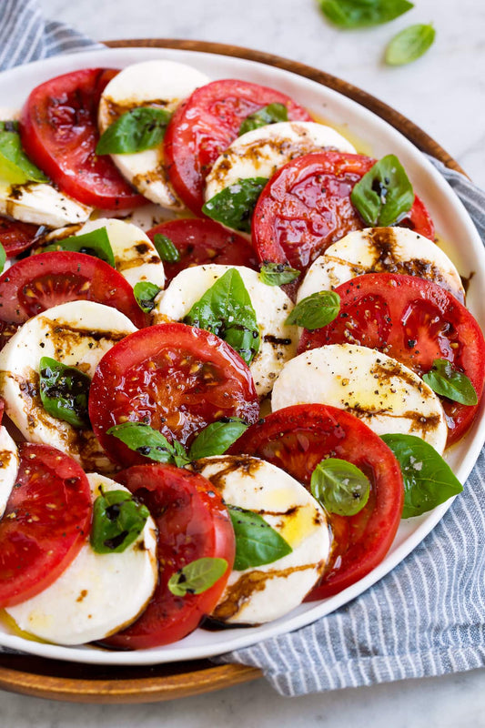 Sliced Caprese Salad
