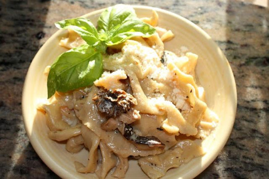 Wild Mushroom & Balsamic Cream Sauce