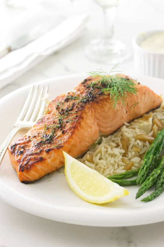 Wild-Copper River Balsamic Glazed Salmon