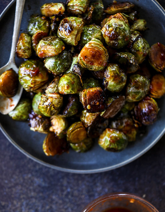 Brussel Sprouts with Maple Balsamic