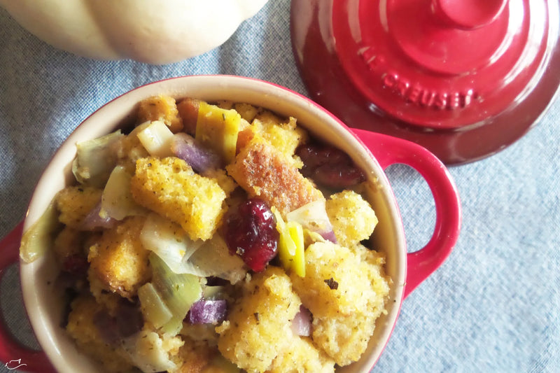 A Pairing of the Month - Leek Olive Oil and Cranberry Pear Balsamic